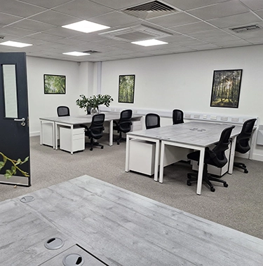 Available serviced office spaces at 1 Cardale Park suite 22